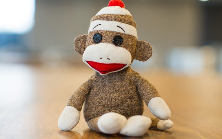 baby monkey plush