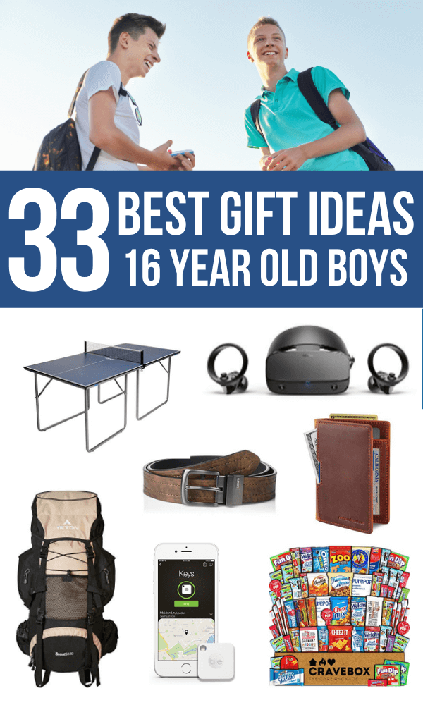 gifts for teenage guys 16