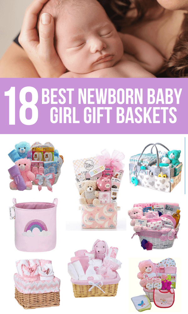 18 Best Newborn Baby Girl Gift Basket Ideas 2024 Pigtail Pals