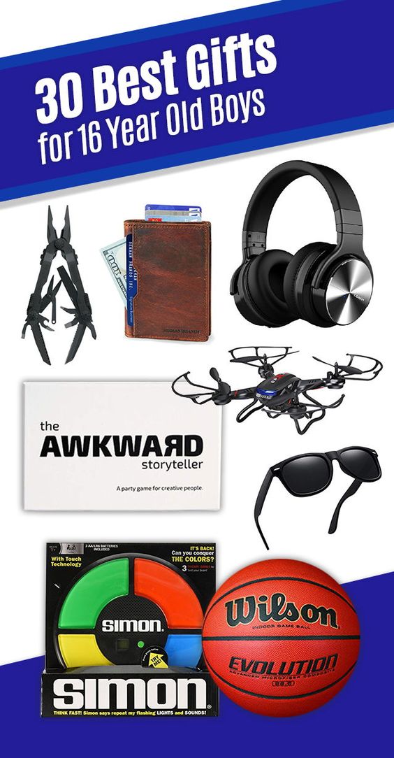 gifts for teenage guys 16