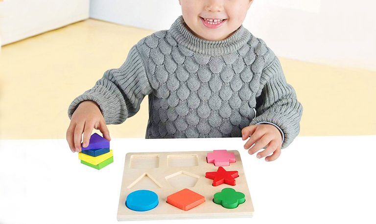 wooden puzzles for 1 year olds