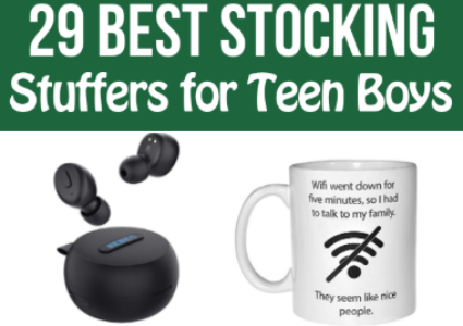 28 Best Stocking Stuffers for Teen Boys in 2022