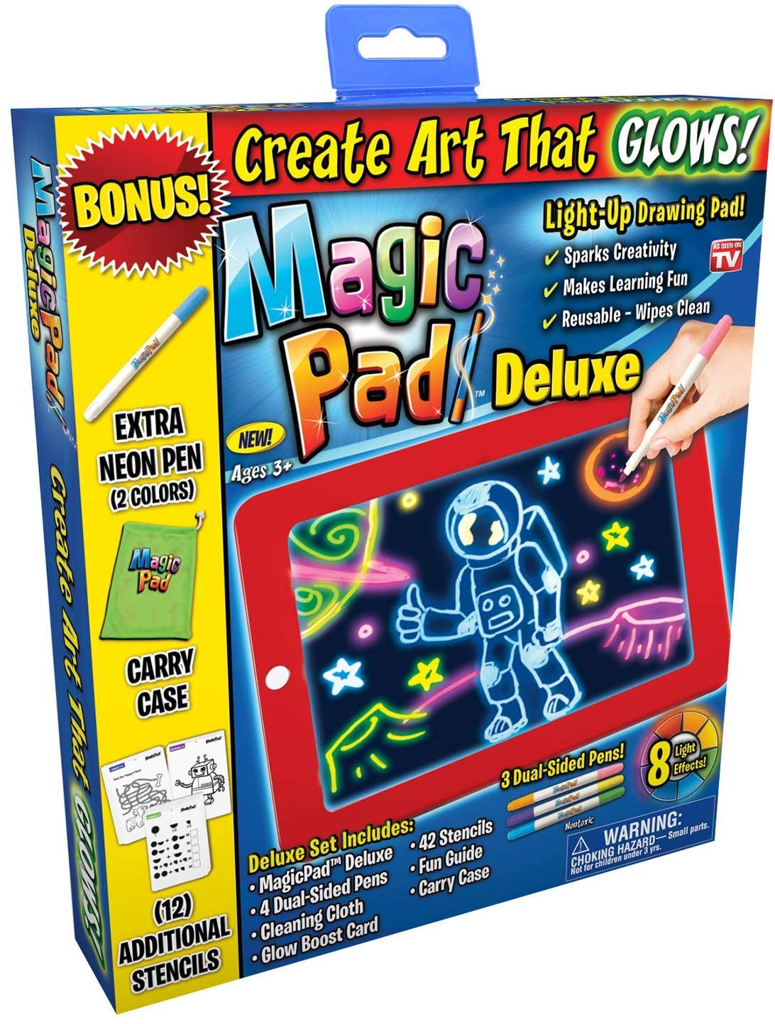 Magic Pad Deluxe Light Up Tracing Pad Review Pigtail Pals