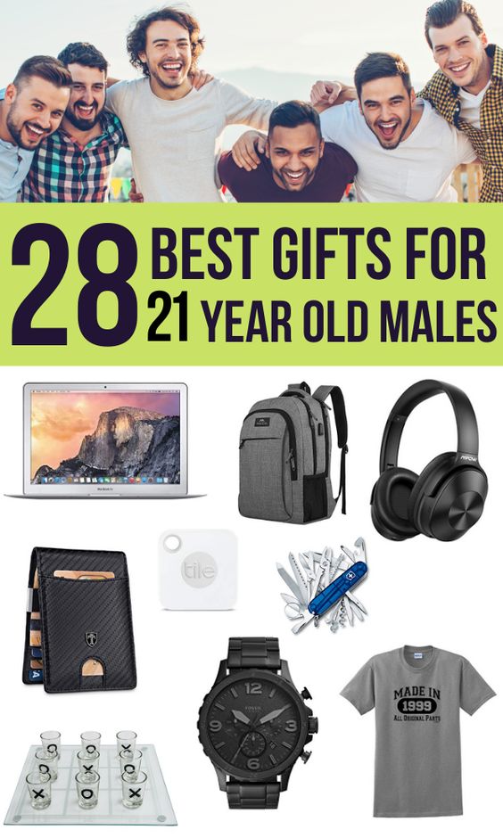 28 Best Gifts for 21 Year Old Males in 