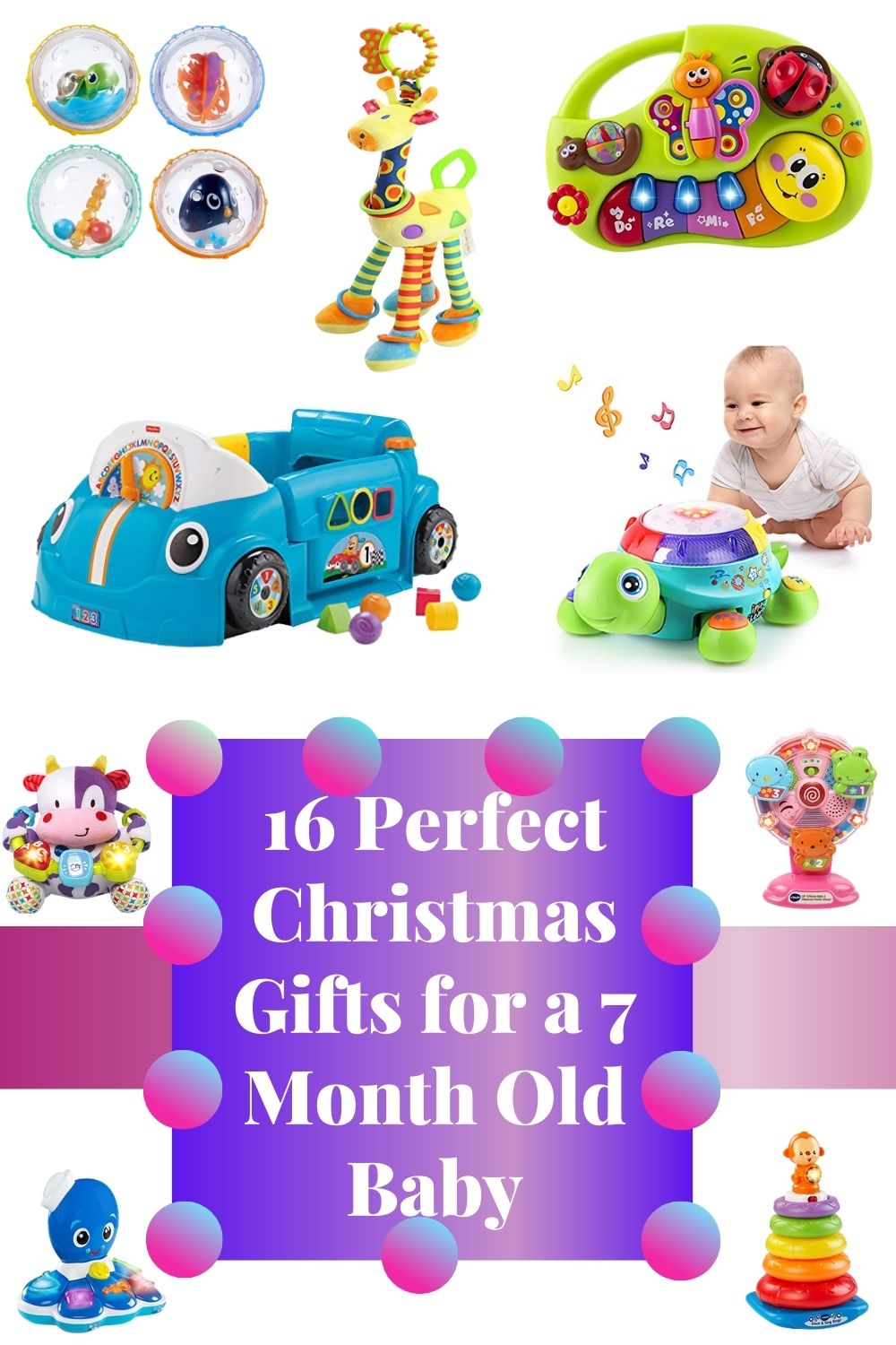 Best Gift & Toys for a 7 Month Old Baby in 2022 Pigtail Pals