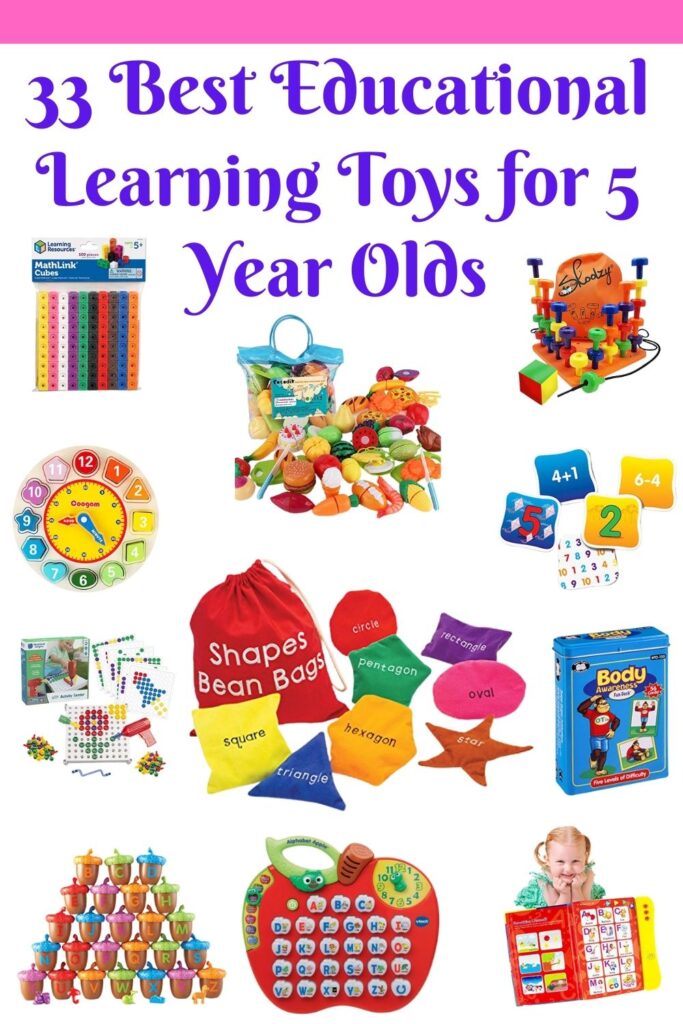 33 Best Educational Learning Toys for 5 Year Olds Pigtail Pals