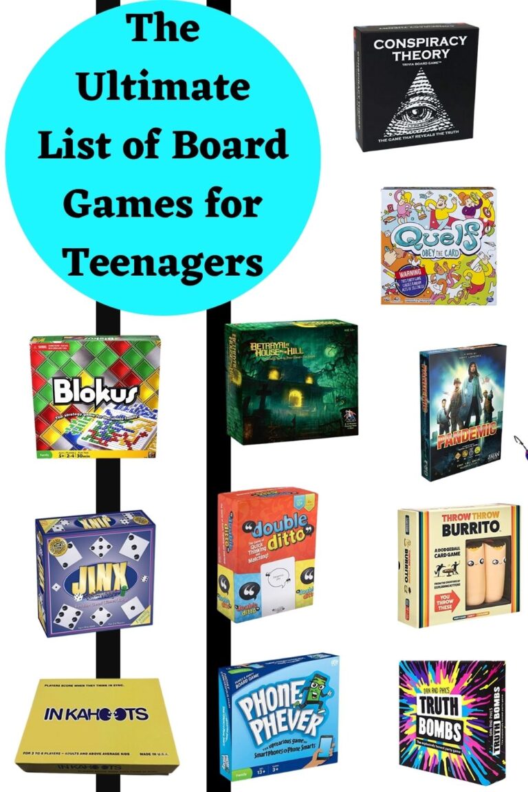 36 Best Fun Board Games for Teenagers in 2022 Pigtail Pals