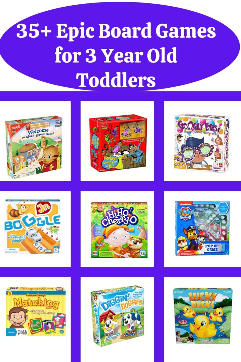 36 Best Board Games for 3 Year Old Toddlers in 2022 Pigtail Pals