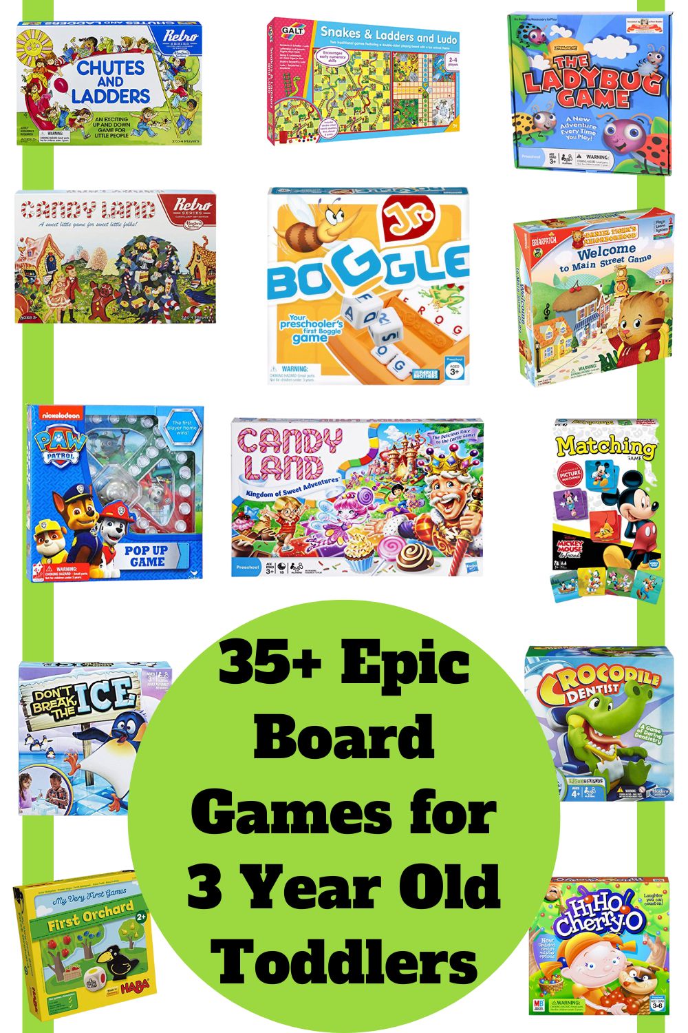 36 Best Board Games for 3 Year Old Toddlers in 2022 | Pigtail Pals