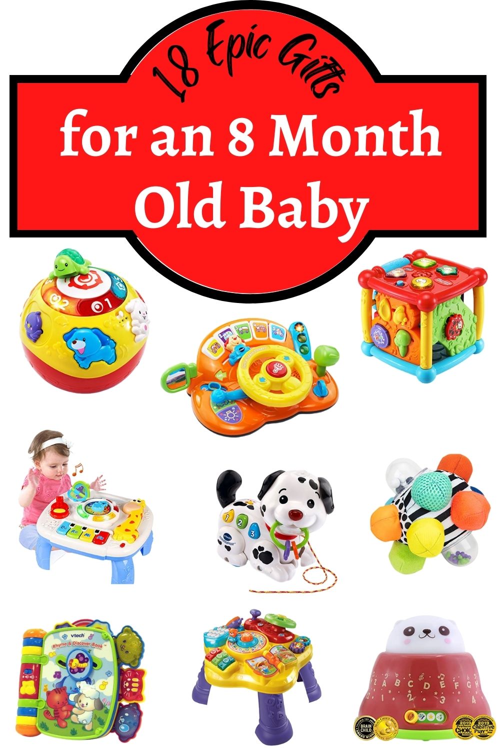 Best Toys & Gifts for an 8 Month Old Baby in 2022 | Pigtail Pals