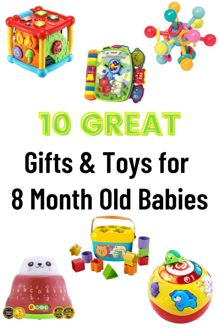 Best Toys & Gifts For An 8 Month Old Baby In 2022 | Pigtail Pals